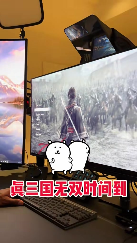 DB官网在线登录入口游戏时间🎮️乔治玩《真三国无双》 与网友互动称还爱玩黑悟空